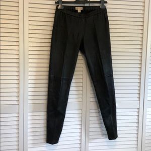 Michael Kors leather leggings